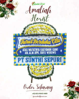 Papan Bunga Duka di Cirangrang