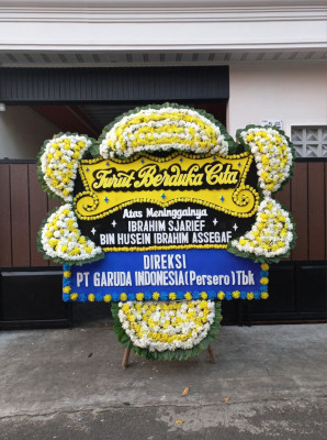 Papan Bunga Duka di Cirangrang